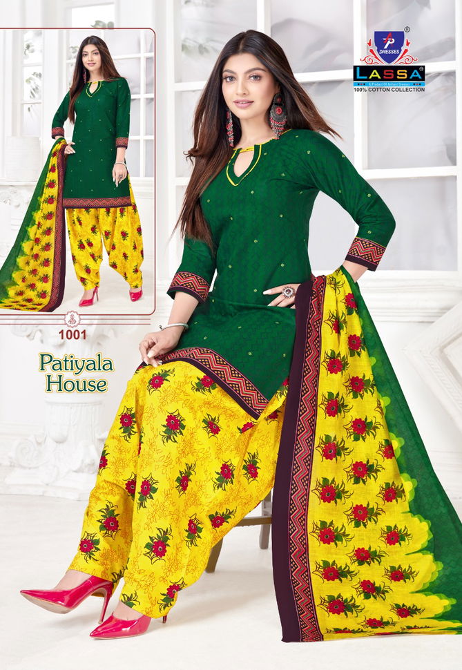 ARIHANT LASSA PATIYALA HOUSE Printed Pure Cotton Daily Wear Dress Material Collection